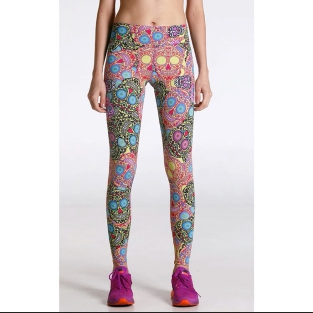 Dona Jo Fitwear Running Leggings SZ 1